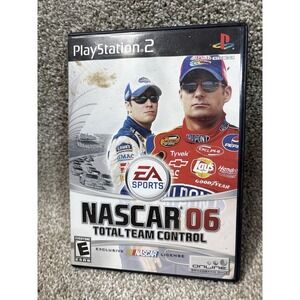 NASCAR 06 Total Team‎ Control PS2,2005 EA Sports Complete CIB Tested Fast Ship